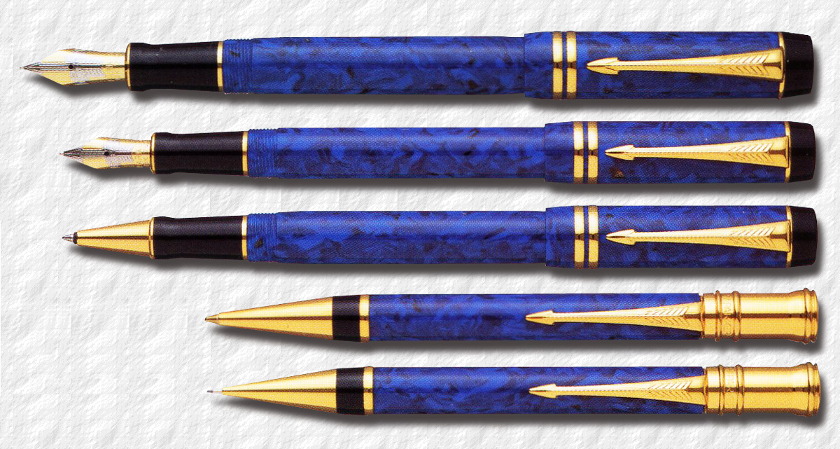 Parker Duofold Centennial MKII Lapis Lazuli Blue