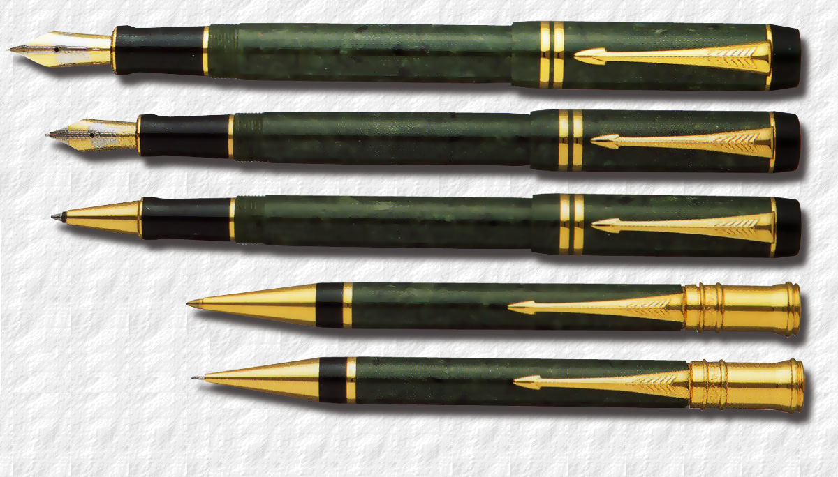 Parker Duofold Centennial MKII Jade Green