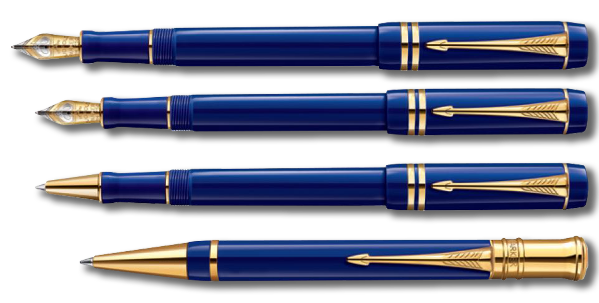 Parker Duofold Centennial MKIV Lapis Lazuli GT