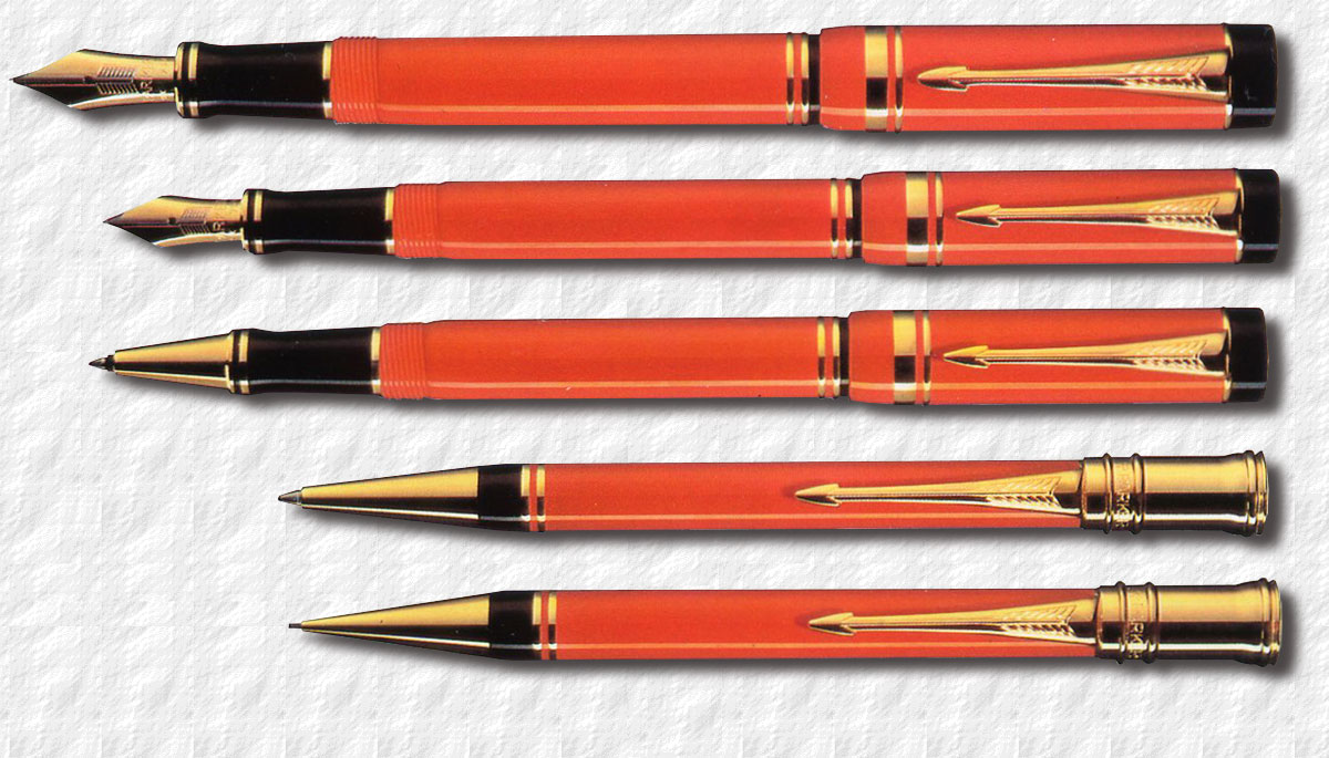 Parker Duofold Centennial MKI Orange Special